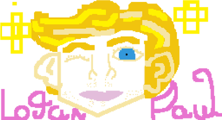 Pixilart - Logan Paul Logangster By Anonymous Clip Art Png