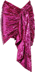 Png Skirt Party Pink Sequins Sequin - Velvet