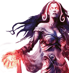 Liliana Vess - Magic The Gathering Liliana Playmat Png