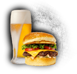 Burger And Beer Png Transparent Beerpng Images - Hamburger Wikipedia