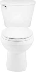 Reliant 48l Round Front Toilet American Standard - Toilet Seat Png