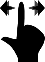 Drag Finger Tablet PNG Download Free