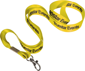 Ribbon Promotional Lanyard - Leash Png