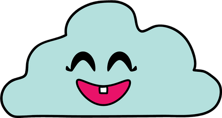 Cloud Cartoon Smile Png Clouds