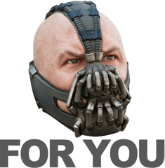 Bane Transparent Face - Bane Mask Png