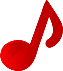 Download Musical Notes Free Png Transparent Image And Clipart - Red Music Note Clipart
