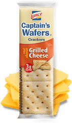 Wafers Grilled Cheese - Lance Wafers Crackers Png