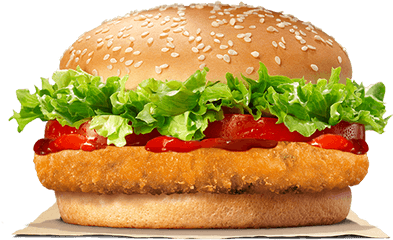 Veggie Burger King Fiji - Tendercrisp Chicken Burger King Png