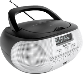 Zenith Dab Fm Radio Cd Boombox - Electronics Png