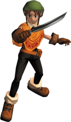 Toan - Dark Cloud Main Character Png