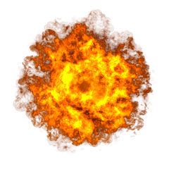 Fireball Transparent Png 1 Image - Transparent Background Explosion Png