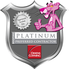 Home A - 1 Roofing Owens Corning Platinum Preferred Contractor Png