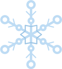 Icicle Snow Flake Xmas Icon Png