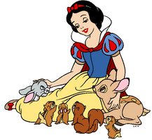 Snow White And The Seven Dwarfs Photo - Free PNG