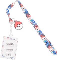 Pokemon - Sun U0026 Moon Starters Lanyard Shoulder Bag Png