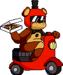 Freddys Fazbear Pizza Delivery - Fictional Character Png