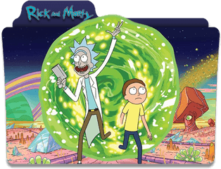 Rick And Morty Series Folder 2 Icon 43806 - Free Icons And 1080p Rick And Morty Hd Wallpaper Iphone Png