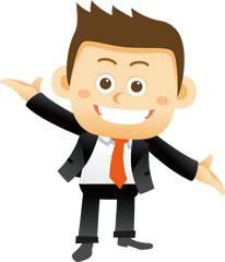 Animated Clipart Man Png - Animated Happy Person Png