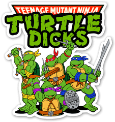 Turtle Dicks - Teenage Mutant Turtle Dicks Png