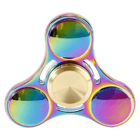 Rainbow Fidget Spinner Picture PNG File HD