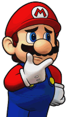 Download Sad Mario Png - Sad Mario Png