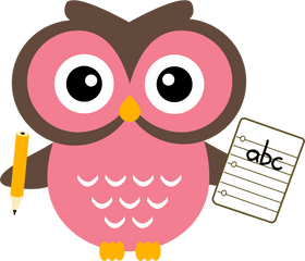 Literacy Clipart Homework - School Owl Clip Art Png