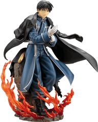 Download Hd Full Metal Alchemist - Fullmetal Alchemist Roy Mustang Figure Png