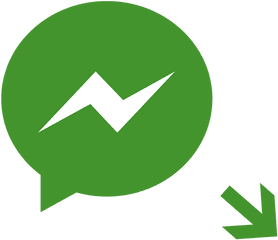 Transparent Facebook Messenger Icon - Icon Facebook Messenger Png