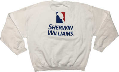 Sherwin Williams Paint Crewneck Xl Eastvintage - Long Sleeve Png