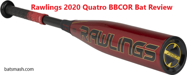 2020 Rawlings Quatro Pro Bbcor Review - Batsmashcom Rawlings 2020 Quatro Pro Baseball Bat Png