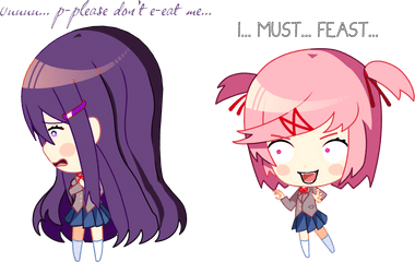 Doki Png - Doki Doki Literature Club Chibi Natsuki