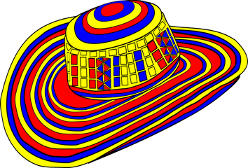 Sombrero Vueltiao Photo Background - Sombrero Vueltiao Png