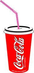 Coke Clipart Cup - Coca Cola Illustration Png