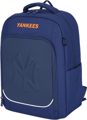 Download New York Yankees Stamp Big Logo Square Backpack - Hand Luggage Png