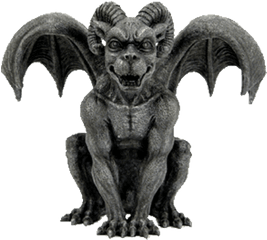 Halloween Graphics - Gargoyle Statue Png