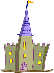 Free Castle Clipart Transparent - Transparent Castle Png Cartoon