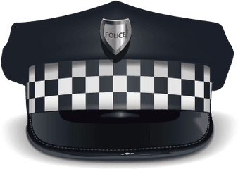 Police Officer Hat - Vector Police Cap Png Download 842 Police Helmet Png