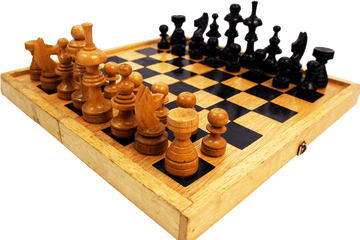 Chess - Chess Board On Stand Png