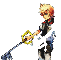 Kingdom Hearts Roxas PNG Image High Quality