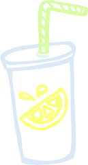 Logodrinkwarelemonade Png Clipart - Royalty Free Svg Png Cup Of Lemonade Logo