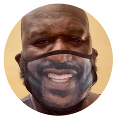 Text Message Talk Show Ep 6 - Shaquille O Neal Mask Png