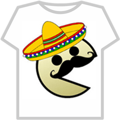 Pacman Mexicano - Roblox Sombrero Meme Png