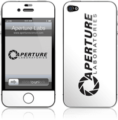 Portal Gelaskin - Iphone 4 Aperture Logo Eclubstore Aperture Science Png