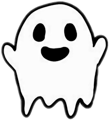 Snapchat Ghost Ghosts Cute Tumbler - Halloween Sticker Png