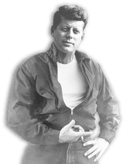 John F Kennedy Cool Jfk James Dean Womenu0027s T - Shirt For Sale James Dean Color Png