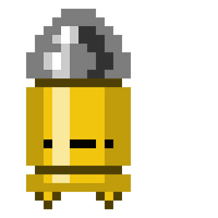 Playstation Sprite Yellow Gungeon Enter The Line - Free PNG