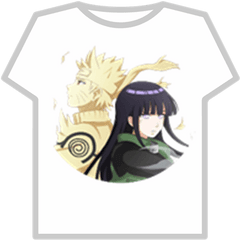 Naruto And Hinata Transparent - Roblox Roblox T Shirt Rip Png