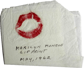 Marilyn Monroe Lip Print Png Image With - Marilyn Monroe Lipstick Print