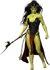 Orc Character Fantasy - Orc Woman Png