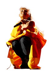 Ariana Grande In Yellow Dress - Ariana Grande Yellow Raincoat Png